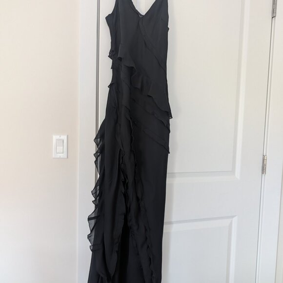 Abercrombie Women's Draped Ruffle Maxi Dress - Picture 3 of 4
